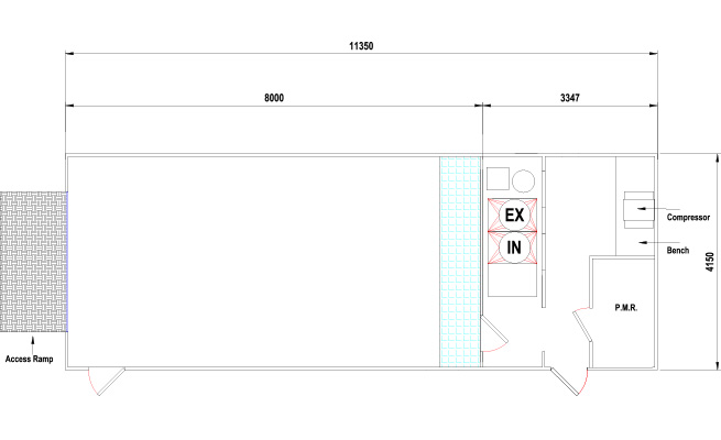 Smart shop plus layout drawing